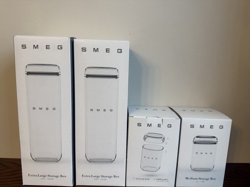 Smeg food storage containers - food,