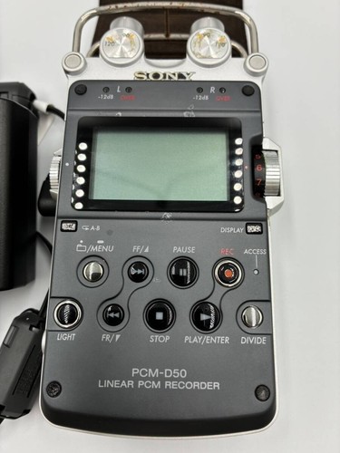 Sony pcm d50 linear - sony, pcm-d50