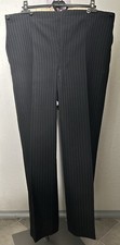 1920s Bespoke Grey Striped