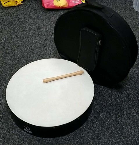 Bodhran with bag - bag, &