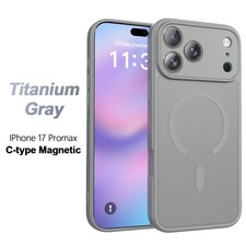 Frosted Magnetic Case Mag Safe Shockproof Hybrid Cover For iPhone 17 Pro Max