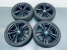 BMW F30 F31 F32 F33 F36 19" Alloy Wheels Style 442M 8Jx19 8.5Jx19 Black #042