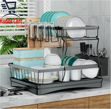 Large  2-Tier Dish Drying Rack