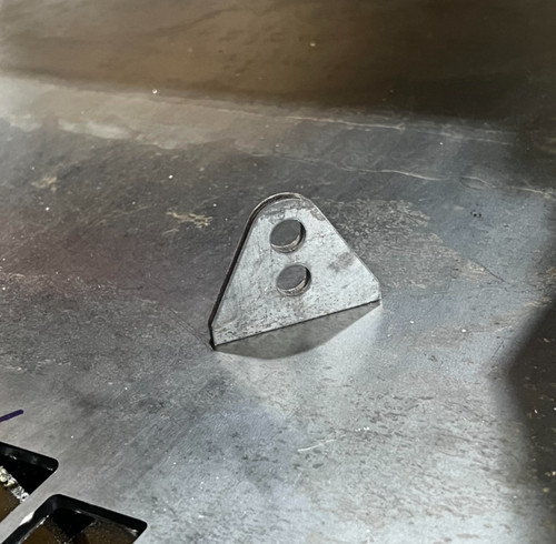 Weld tabs steel - 8x, on