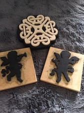 Large Cherub And Celtic Knot Stamps For Craft