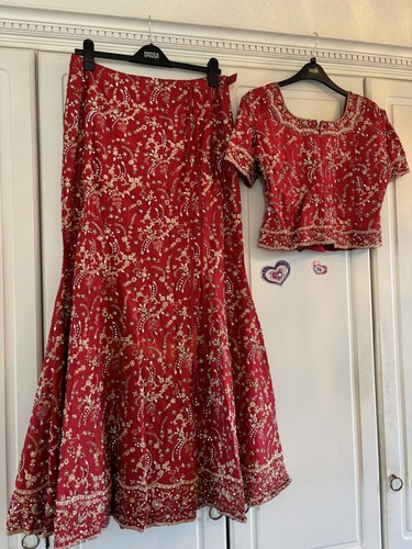 Asian dress bright - , red