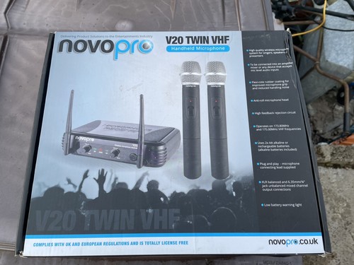 Novopro v20 twin handheld - novopro,