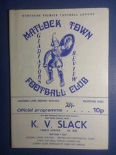 Matlock Town v Worksop Town