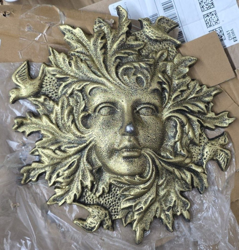 Unique cast iron woman bird - iron,