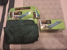 Single Airbed With  Inflator X2