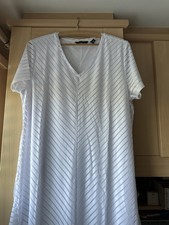 H By Halston White Maxi Dress