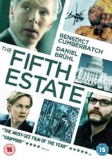 The Fifth Estate DVD (2014) Benedict Cumberbatch, Condon (DIR) cert 15