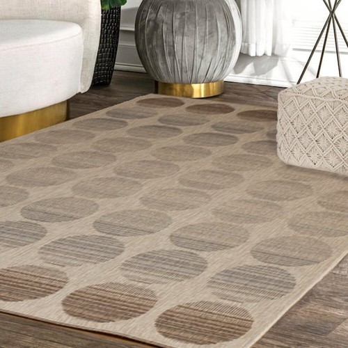 Fade polka dots rug blue - dots, &