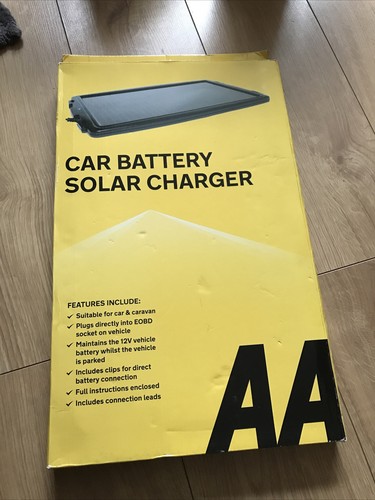 Large 12v solar powered - aa,