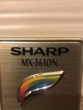 Sharp MX-3610 Color Laser Printer Copier Scanner 36PPM, A4 & A3 Paper