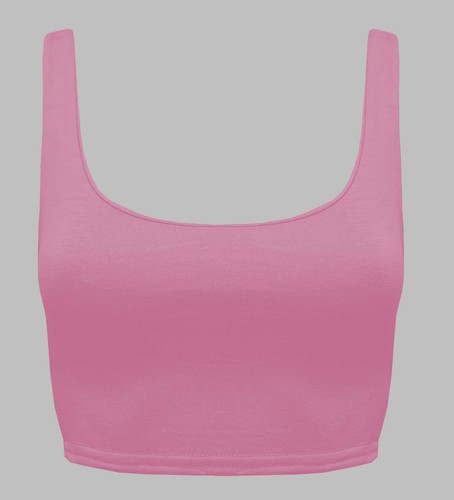 Womens ladies plain sleeveless - ladies,
