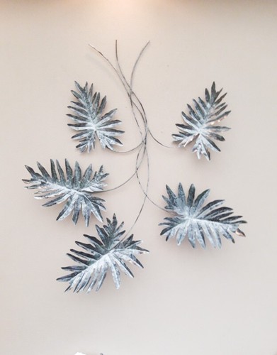 Unusual silver fern - unusual, metal
