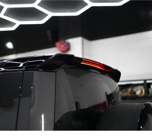 Flush fit spoiler - spoiler, black