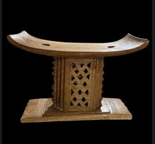 Antique superb ashanti wood - antique,