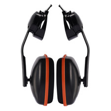 Safety Helmet Mounted Ear