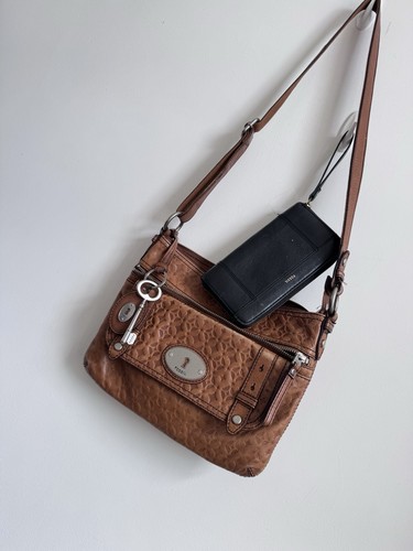 Fossil maddox tan leather - fossil,