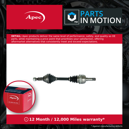 Drive shaft fits vauxhall - shaft,