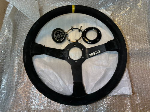 Sparco steering wheel 370mm - sparco,
