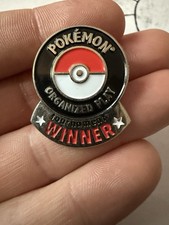 Pokémon  Play Tournament Winner Pin 2005 – Official Nintendo Trophy Badge (Rare)