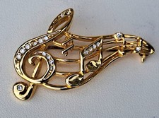 Vintage CIRO Brooch"Musical