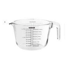 Vogue Glass Measuring Jug 2000ml Measuring Pitcher For Cooking & Baking- NEW