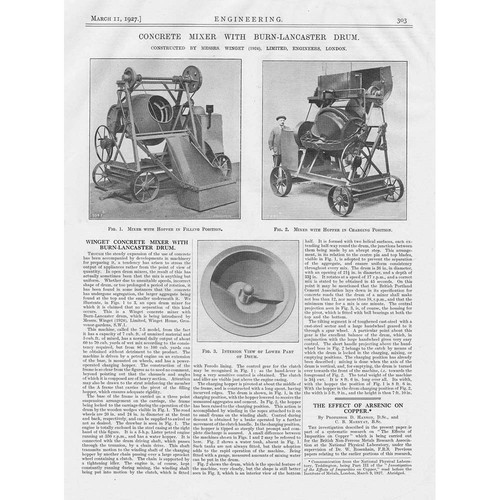 Winget concrete mixer with - concrete,