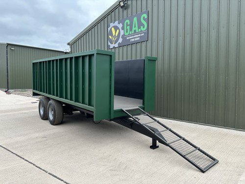 Ton muck trailer manure - ton, trailer,manure