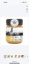 Steens Honey UMF 10+ (MGO 263+) Raw Mānuka Honey 225g 