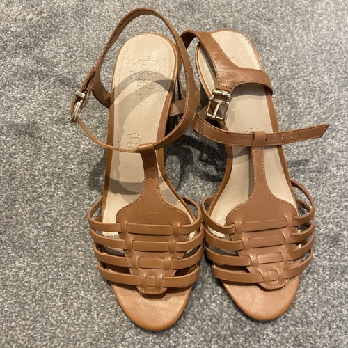 Foot glove leather - s, tan