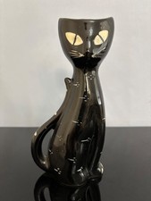 Rare 50's Scoop neck cat vase