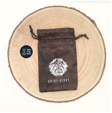 Viking Leatherette Gift Bag Pouch Odin Design