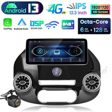 For Benz Vito W447 2014-2022 12.3" Android 13 8Core Car Stereo Radio GPS Sat Nav