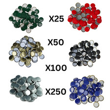 Crown caps for beer bottles - crown,
