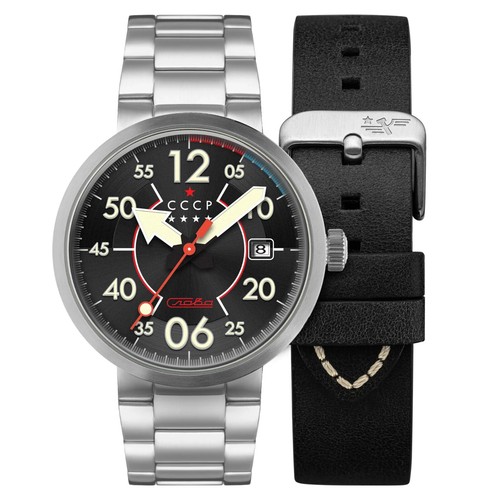 Cccp proton black dial mens - black,