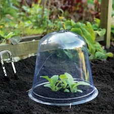 Garden Bell Cloche Mini Greenhouse Weather & Pest Plant Protection Cover NEW