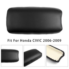 Black Leather Armrest Centre