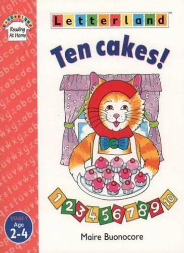 Ten cakes letterland reading - (letterland,