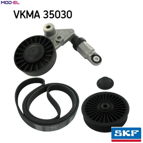 Vribbed belt set vkma 35030 - set,