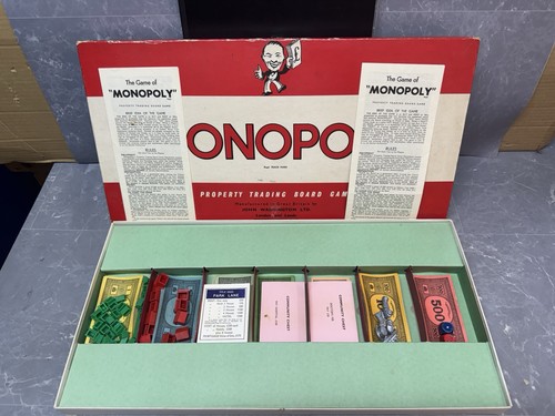 Vintage waddingtons monopoly - waddingtons,