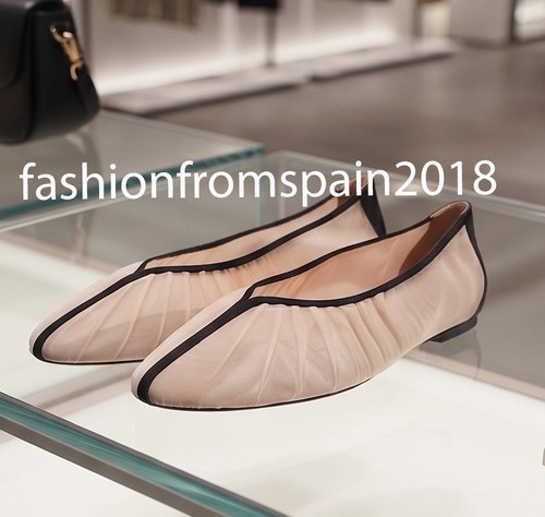 Zara new woman mesh flat - new,