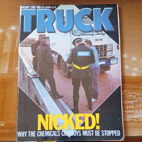 Truck magazine january 1986 - truck,