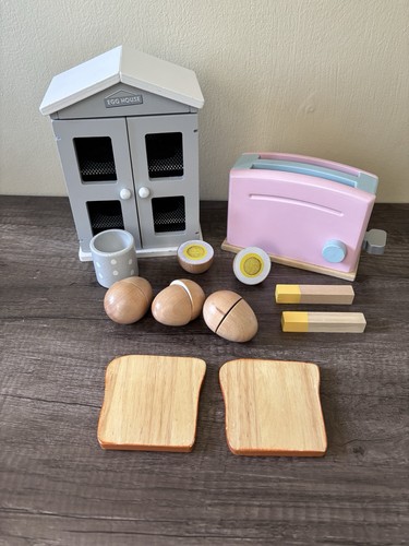 Wooden toy egg - wooden, eggs