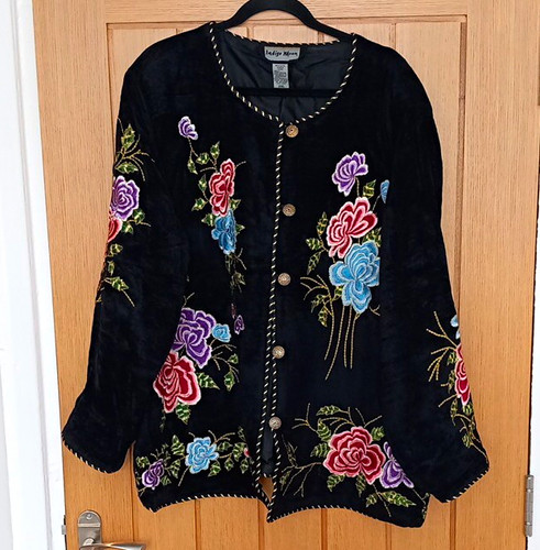 Indigo moon black velvet - moon,