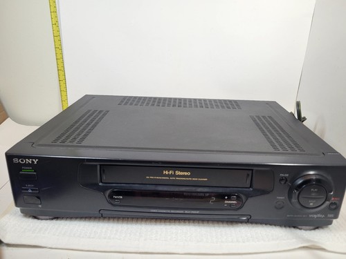 Sony vcr vhs player tested - vcr,