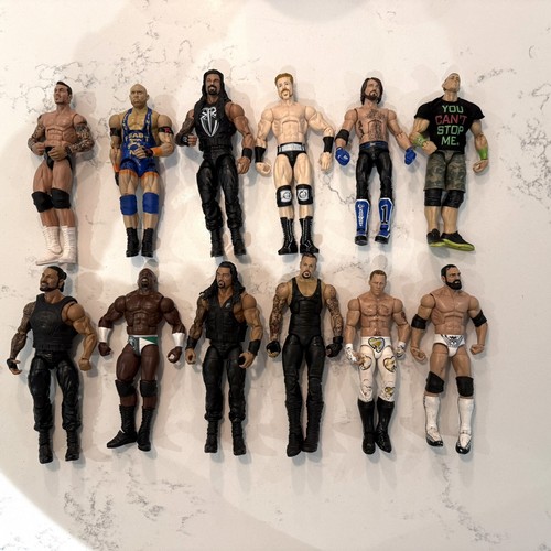 12x wwe mattel elite damaged - 12x,